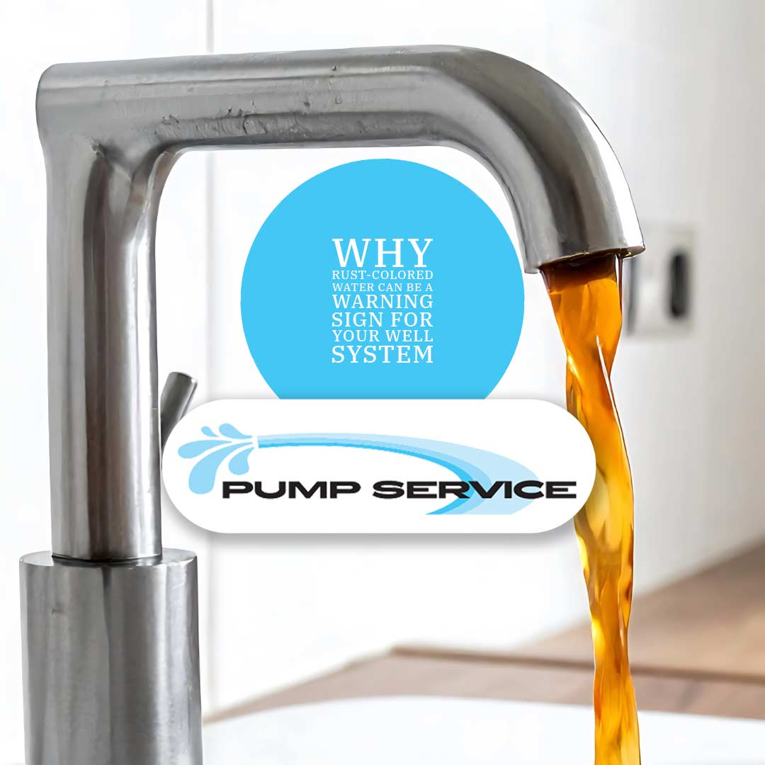 Why Rust Colored Water Can Be a Warning Sign for Your Well System